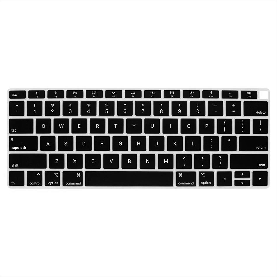 NOT FIT for 2020 MacBook Air Model: A1932 Keyboard Protector Rainbow ProElife Ultra Thin Silicone Keyboard Cover Skin for MacBook Air 13 13.3-Inch 2018-2019 with Touch ID 